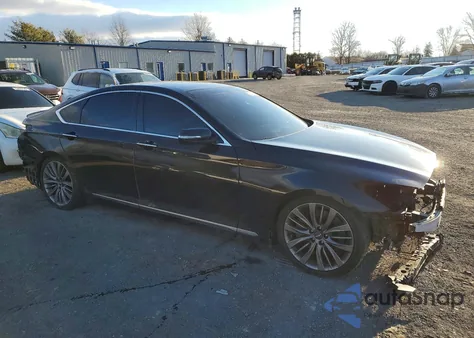 2015 Hyundai Genesis 5.0L z USA, uszkodzony, nr VIN KMHGN4JF5FU022289